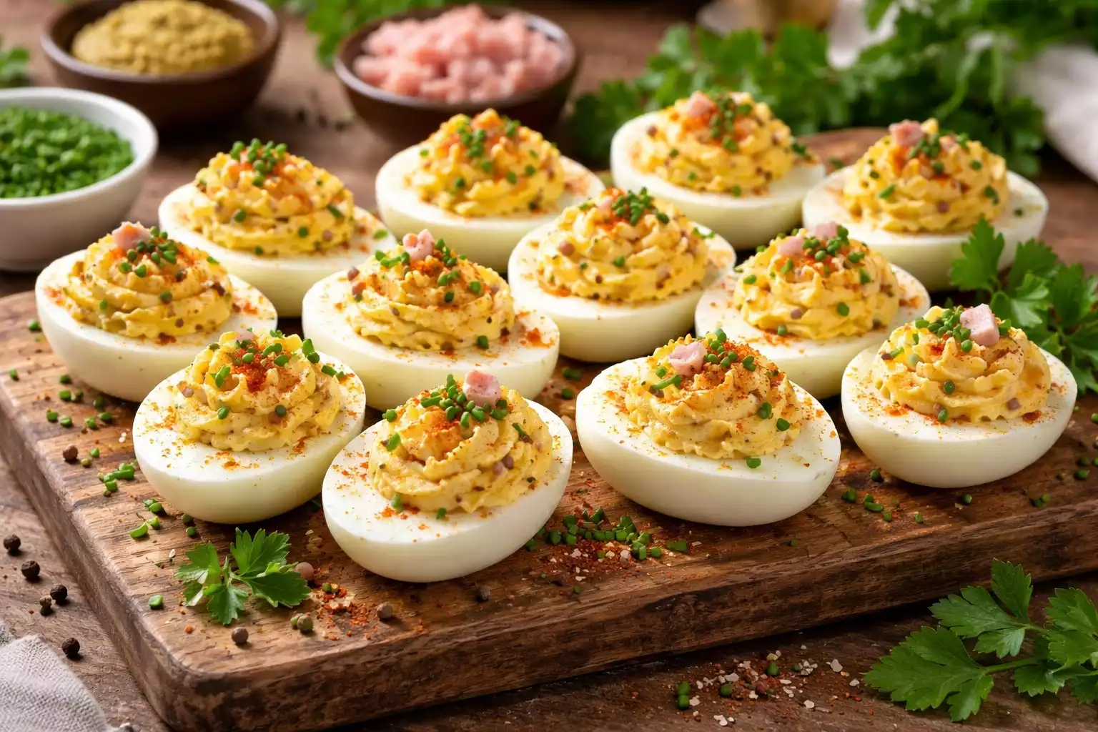 Jajka Faszerowane — Polish Deviled Eggs With Attitude